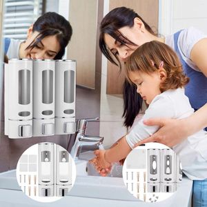 Liquid Soap Dispenser 2/3 st 400 ml Hand Sanitizer Wall Mounted Press Containers Box For Home El Badrum Tillbehör