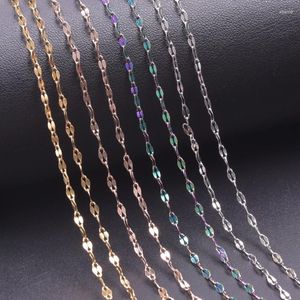 Chains GLOWCAT 45cm 2mm Advanced Design Irregular Chain Mini Lips Stainless Steel Independent Packaging For Women Neck Jewelry