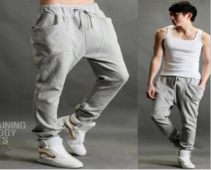 Neue lässige Männer Sportler Hip Hop Dance Sporty Harem Sport Sweat Hosen Hosen Hosen Jogginghosen 3 Farbe M2XL K439276418