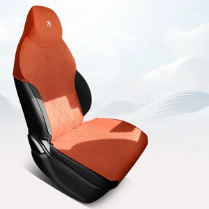 Автомобильные чехлы для автомобильных сидений на заказ для Byd Atto 3 Yuan Plus 2024 Закрытая кожаная обложка для защиты от кожи.