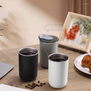 Mugs 10.5oz/300ml Stainless Steel 304 Outer Plastic Milk Cup Double Insulated Coffee Water Mouthwash Drink