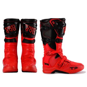 Professionelle neue Winter -Mountainbike -Schuhe mit Motorrad Leder wasserdichte Rennstiefel 00110594181215