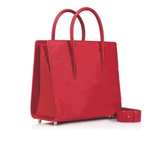 Nya CL -handväskor Crossbody Bag designer väska nit av high end kvinnor handgjorda läder axelväska klassisk brev middag väska mode väsentliga röda bottenväskor lyxväskor