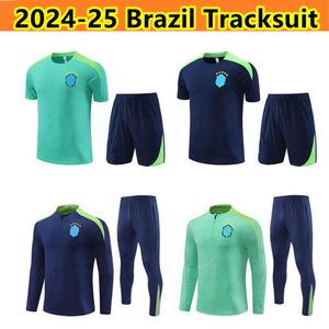 24 25 Brazylia drota futbol Chandal G.jesus Coutinho Brasil Camiseta de Futbol Richarlison 2024 2025 Brazylia koszulka piłkarska Maillot Kit treningowy