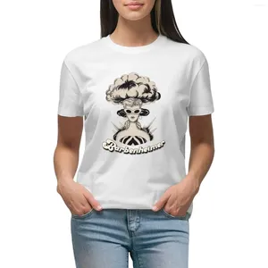 Женские поло в Барбенгеймер № 6 футболка женская одежда Fusy Graphics Tee рубашка