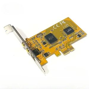 PCIe 878A Capture Card PCI-E 878 Sonography Medical Image 2 Ports AV SVHS Terminal Connector Video Capture Card SDK2000 1394