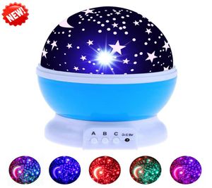 Night Night Light Projector Star Moon Sky Sky Girling Battery Operado Bedroom Lâmpada de cabeceira para crianças Bedroom de bebê1801381