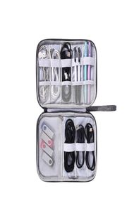 Data Cable Organizer Case Multifunctional Digital Gadgets Storage Bag for Earphone USB Flash Drive Pen Office Supplies6334537