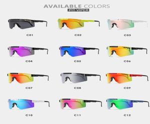 2022 Sport Goggles Riding glasses Sunglasses Polarized for men women Outdoor windproof eyewear 100% UV Mirrored lens gift2355202