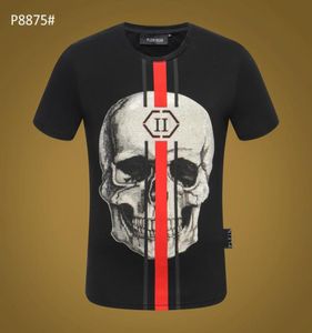 베어 티 셔츠 남성 디자이너 Tshirts 브랜드 의류 라인 스킨 스컬 남자 티셔츠 클래식 고품질 힙합 스트리트웨어 Tshirt 캐주얼 탑 티즈 PB 114055151785