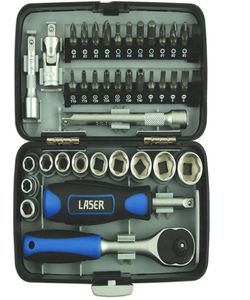 LASER LAST FEW LEFT 38Pce 14 Hex Sockets Mini 14 Ratchet Screwdriver Bit Set2834650