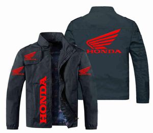 2022 Spring Autumn Mens Jackets Honda Car Wing Red Printed Windbreaker Mass Motorcycle Mężczyzna odzież Coats7561994