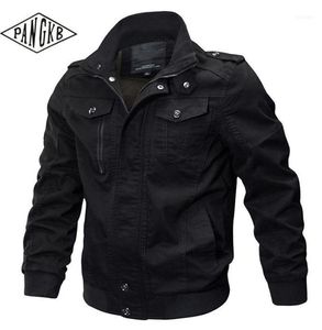 Men039S jackor Pangkb Fashion Jacket Men Spring Autumn Dogfight Pilot Male Coat Thin Outwear11208853