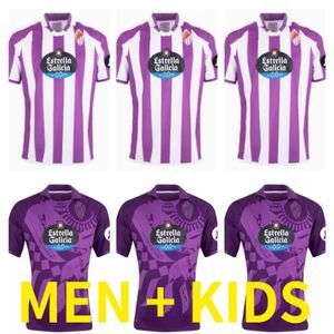 Real Valladolid Soccer Jerseys Club Sad Camisetas de Futbol Kit Kids Equipment Football Shirts 183o