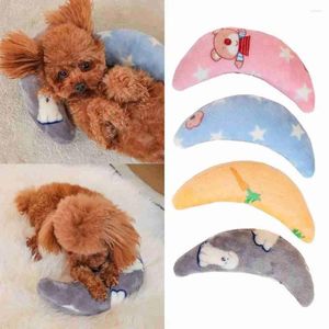 Vestuário para cães moda de estimação de animais de estimação de animais de estimação de cartoon Kitten Chead Cat Pillow Sleeping Neck Protector