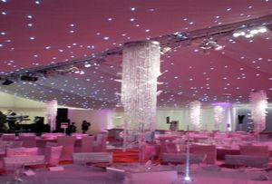 10pcs lotacrylic Crystal Wedding Centerpiola coluna de casamento lustres pendurados 180 cm de altura por 30cm diâmetro252b3242547