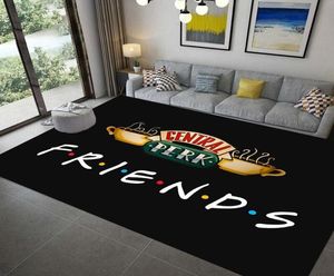 Tapetes 3D Printing Friends Show de TV Mats Tapetes Doormats Home Runner Rapet tapete para quarto Crianças brincam tapetes de tiro de tapete yoga7820136