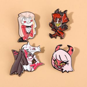 Broches Anime Hazbin el esmal