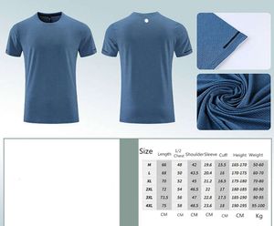 LL-986 Men Yoga Outfit Gym T Shirt Exercise Fiess Wear Sportwear Trainning Basketball Running Ice Silk Shirts Outdoor Tops Short Designer Fashion Clothing 21123