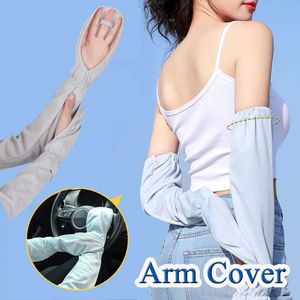 Sleevelet Arm Sleeves Loose summer womens sun protection arm cover ice UV driving gloves outdoor breathable Q240430