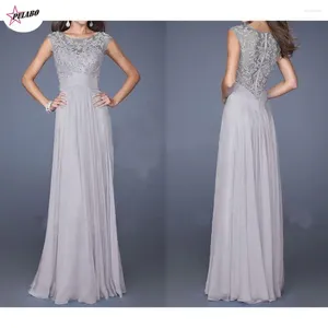 Casual Dresses PULABO Women Formal Gown Wedding Evening Party Prom Long Dress Arrival Lace Floral Maxi Female