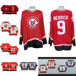 CeoThr Cleveland Barons 2 Hampton 3 Gary Geldart 27 Gilles Meloche 30 Coutu 17 Simmer 12 Barrie Meissne 9 Merrick 3 OBrien Hockey Jersey