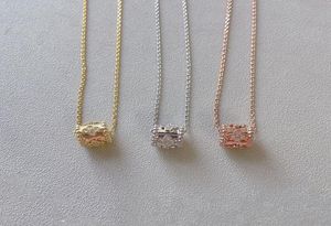 Mode vier 4 Blattklee Anhänger Halsketten Silber Rose Gold Kette Klassische Mode Kaleidoskop Halskette Seiko Highend Jewelry S1817120