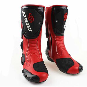 Professionelle neue Winter -Mountainbike -Schuhe mit Motorrad Leder wasserdichte Rennstiefel 0010156502317