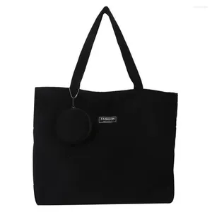 Umhängetaschen Frauen Retro -Tasche Reißverschluss Mode Hobo faltbare leichte Handtasche mit Münze Großkapazität Casual Satchel