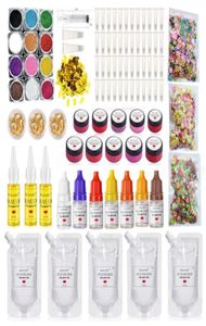 Gloss di lucidalabbra kit fai da te fai -da -te gel idratante moisturizzante per bambini lucidi glitter nude glitter tubi di lucidala vegana contenitore1295003