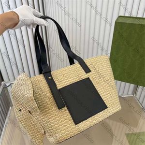 Luxusdesigner Handtasche Originalfarbe Mikrofasergriff handgewebte Elefantenbeutel Koreanische Version Stroh gewebter Tasche mit Aktivitätstasche Elefant Sommertrend