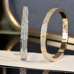 Дизайнерский винтовой браслет роскошные ювелирные украшения бренд браслет 18 тыс. Золотая титановая стальная бриллиант для женщин серебряные классические браслеты для вечеринок подарки подарки