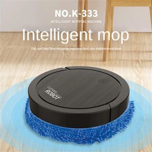 Robô de varredura inteligente Automático Charging USB Multifuncional Vacuum Wireless Cleaner Floor Wet Limping 3in1 Para casa 240418