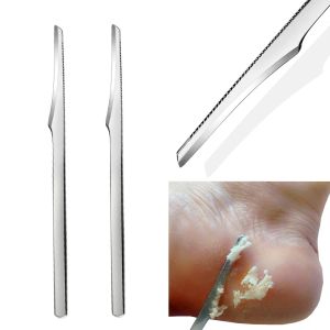 Tool 1Pcs Foot Scraper Toe Nail Feet Pedicure Knife Dead Skin Remover Stainless Steel Heel Scraper File Manicure Pedicure Tools