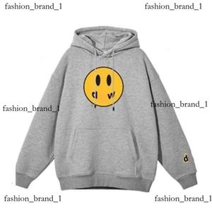 Designer Smiley Drafraw Face Man Capuz Letras Imprima Sorto Meladrilho Mulher feminina Manga longa Top High Draw Hoodie Street House Opertei 8519