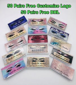 Mink Tylehashes 25 estilos que vendem 1Pair lote real Siberiano 3d tira completa Falsa cílios falsos cílios individuais longos Extension1913896