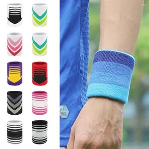 Wrist Support Multicolor Sport Wristbands Durable Sweat Absorption Soft Wristband Protector Strap Towel Wrister Fitness Run Gym