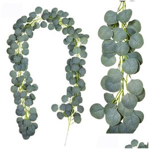 Other Home Decor Rattan Strip Party Garden Arch Simation Green Plants Decoration Classroom Wall Tree Leaf Pendant Bh6717 Wly Drop Deli Otxi4