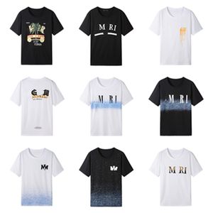 Designer mass camisetas impressas moda feminina camiseta de algodão camisetas casuais de manga curta tee gráfica de luxo tshirts camisa