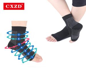 CXZD Foot Angel Anti Trötthet Compression Foot Sleeve Support Socks Men Brace Sock Dropship7500267