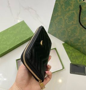 European and American Ladies Wallet Fashion Zipper Handbag Multiple Card Slots Mobile Coin Purse