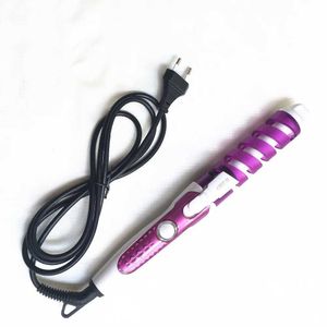 Hair Curlers Straighteners Magic pro s perfect curly curl electric ceramic spiral hair iron bar hair styling tool finishing device Y240504