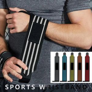 1 par viktlyftning Viktlyftning Arvbandshandelsstödbandet Strap Wraps With Thumb Loop Gym Training Sports Bandage 240423