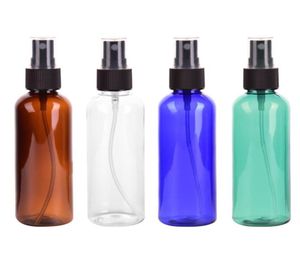 Garrafas recarregáveis para viagens de 100 ml atomizador de plástico transparente Atomizador de maquiagem de garrafa de maquiagem de maquiagem de garrafa de maquiagem de maquiagem