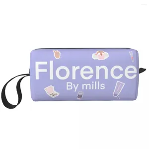 Torby do przechowywania Travel Florence by Mills Toaletic Bag Organizator makijażu kosmetycznego dla kobiet z zestawem zestawu Dopp Kit