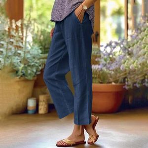 Pantaloni da donna casual per donne 2024 harajuku solido in vita alto gamba dritta chic all-match lunghe pantaloni streetwear