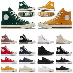 top quality Casual Canvas All Sta Shoes 1970s White Stars Low High 1970 Chuck Chucks Platform Jointly Name Mens Womens shoes 70s Sport Sneakers