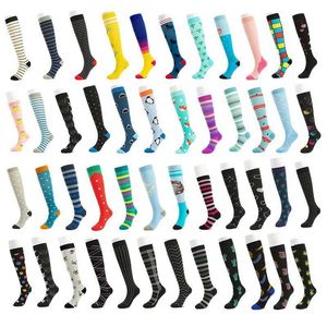 Socks Hosiery Compression Socks For Men Women Medical Varicose Veins Diabetes Care Socks Gym Outdoor Running Fitness Mountain Climbing Cycling Y240504