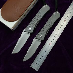 Ножи Lemifse Новый Umnumzaan S35VN TC4 Титановая ручка Складные овощи фруктовые карман