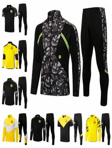 2122 Dortmund Soccer Polo Football Tracksuits Maillot Foot Haaland Reus Hazard Hummels Brandt Sancho Men Surviment Chandal TRAI5365630